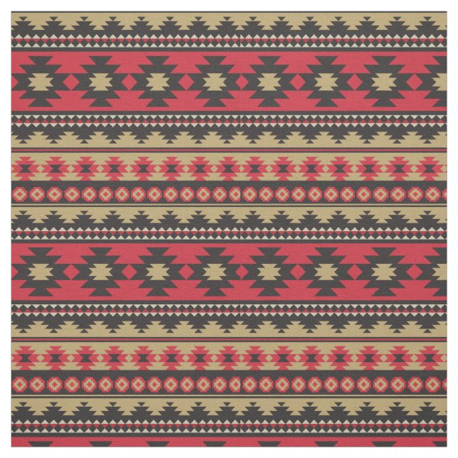 Southwest aztec pattern colourful fabric (Swatch)