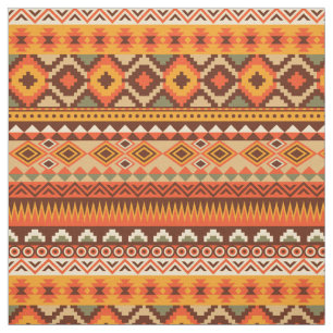 Southwest aztec pattern colourful fabric