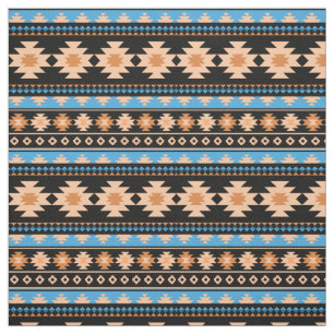Southwest aztec pattern colourful fabric