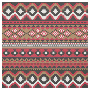 Southwest aztec pattern colourful fabric