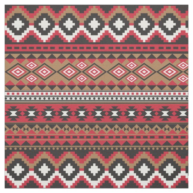 Southwest aztec pattern colourful fabric (Swatch)