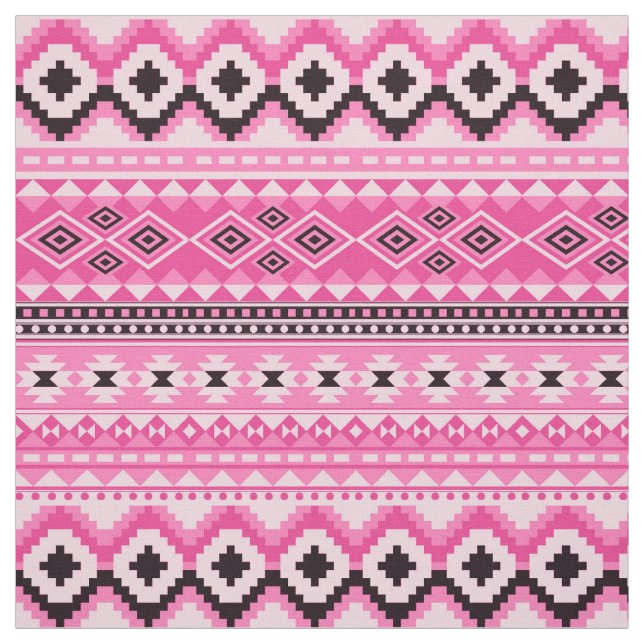 Southwest aztec pattern colourful fabric (Swatch)