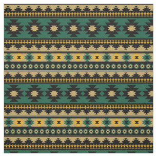 Southwest aztec pattern colourful fabric