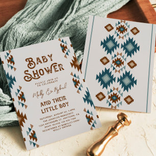 Southwest Baby Shower Invitations