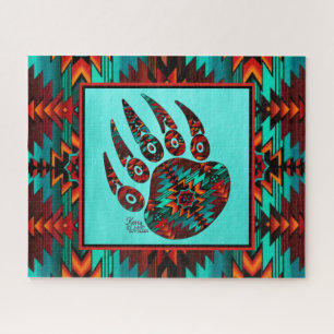 Southwest Bear Paw Jigsaw Puzzle