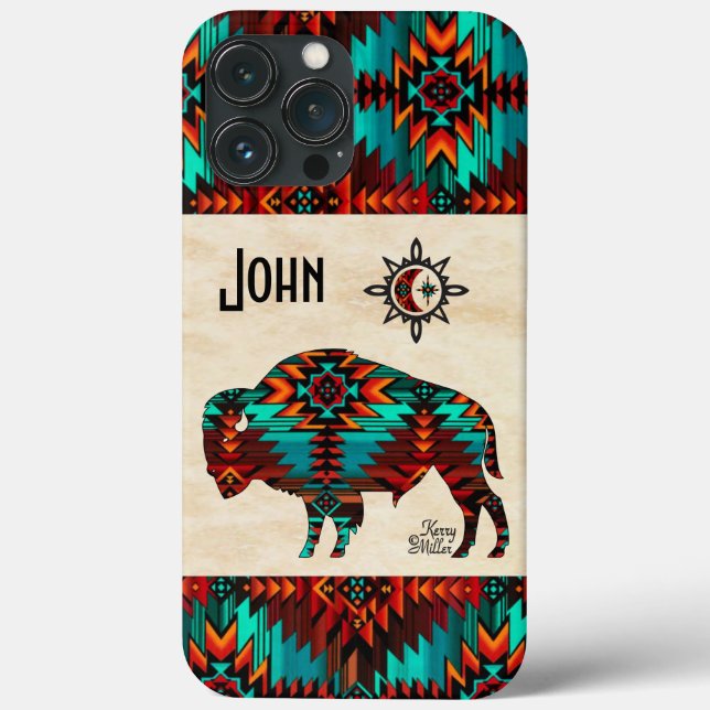 Southwest Buffalo  Case-Mate iPhone Case (Back)