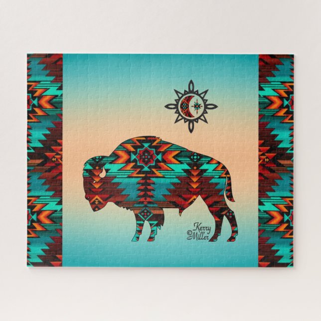 Southwest Buffalo Jigsaw Puzzle (Horizontal)