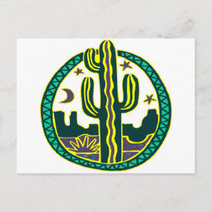 Southwest Cactus Postcard