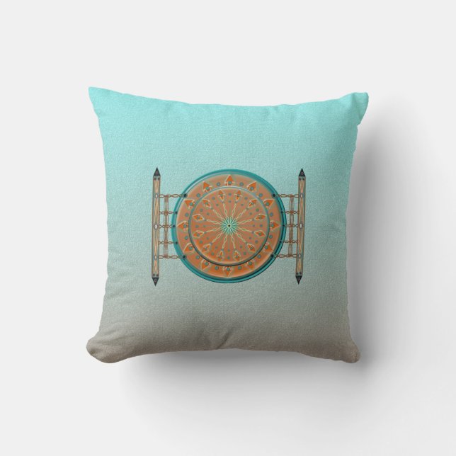 Southwest Cadence Cotton Throw Pillow 16x16 cotton (Front)