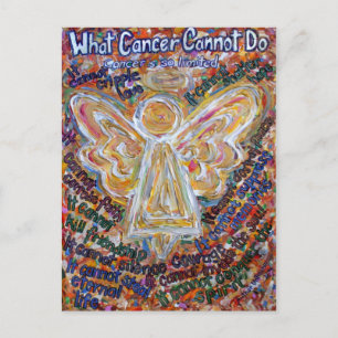 Southwest Cancer Cannot Do Angel Postcards or Card
