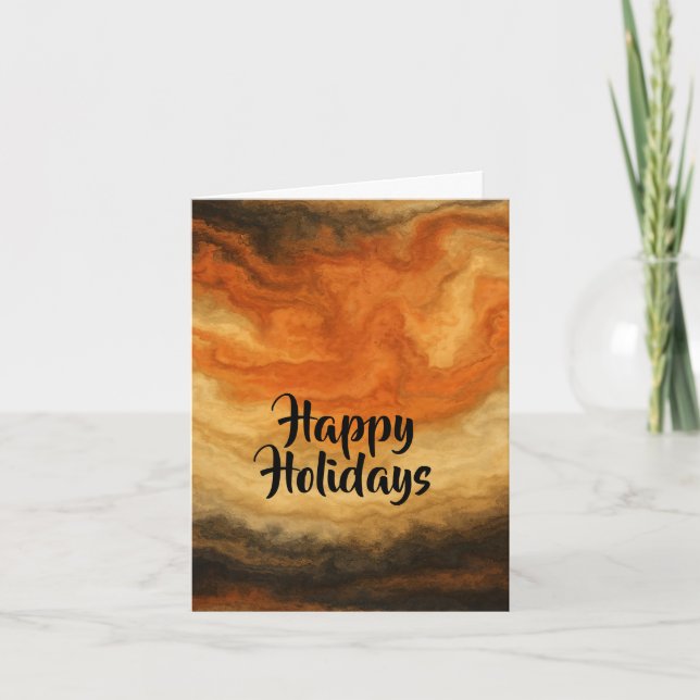 Southwest Canyon Colours Earthy Natural Card (Front)