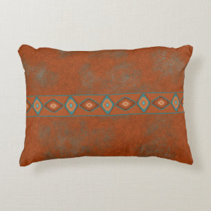 Southwest Canyons Diamond Decorative Cushion