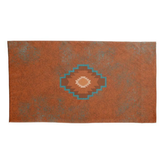 Southwest Canyons Diamond Pillowcase (Back-Right)