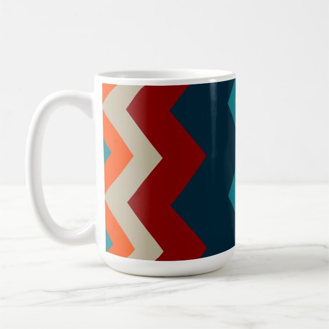 Southwest Chevron Coffee Mug (Left)