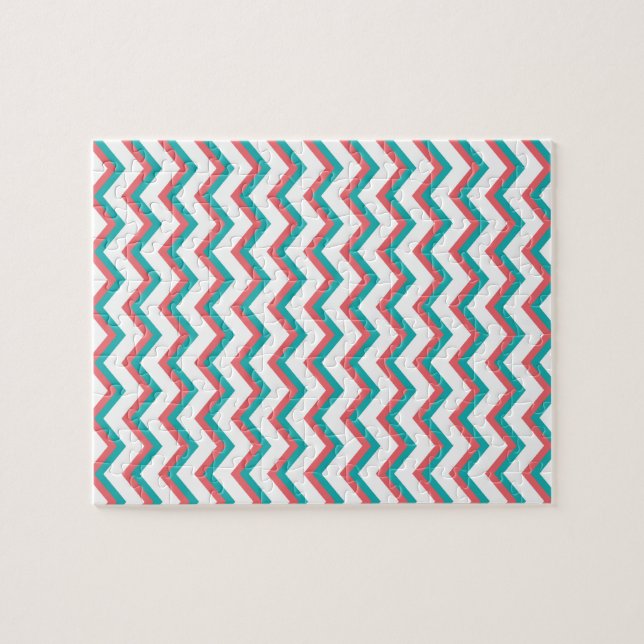 Southwest Chevron Pattern Jigsaw Puzzle (Horizontal)