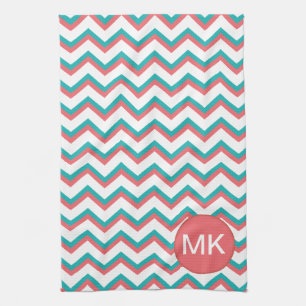 Southwest Chevron Pattern Tea Towel