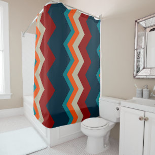 Southwest Chevron Shower Curtain