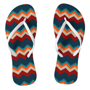 Southwest Chevron Thongs