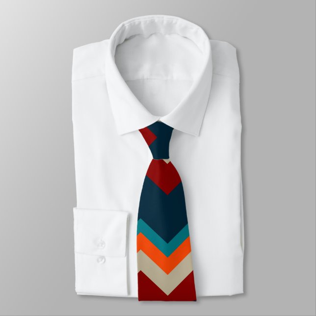 Southwest Chevron Tie (Tied)