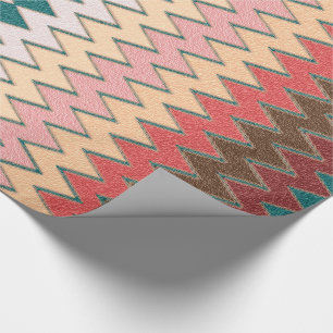 Southwest Chevron Zigzag Wrapping Paper