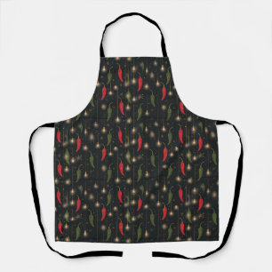 Southwest Chilli Pepper Christmas Kitchen Apron
