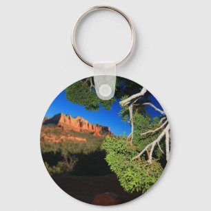Southwest Christmas Key Ring