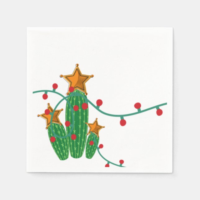 Southwest Christmas Napkin (Front)