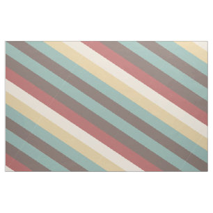 Southwest Colour Diagonal Stripes Pattern Fabric