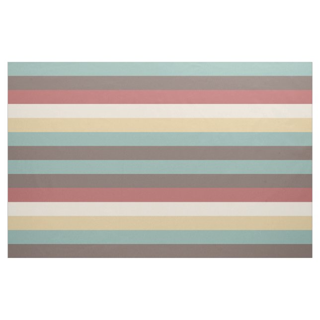 Southwest Colour Stripes Pattern Fabric (Fat Quarter)