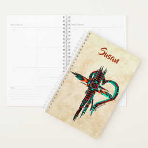 Southwest Cross And Heart Planner