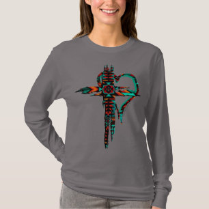 Southwest Cross And Heart T-Shirt