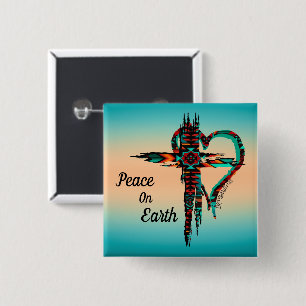 Southwest Cross Button