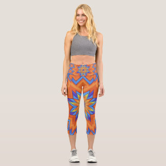 Southwest Crush Capri Leggings