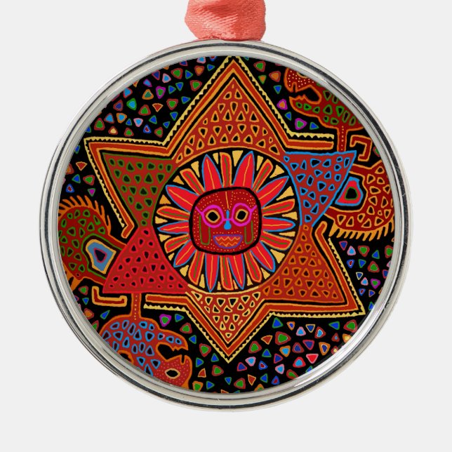 Southwest Del Sol Metal Ornament (Front)