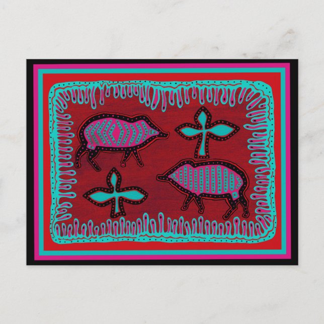 Southwest Desert Animals Postcard (Front)