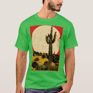 Southwest Desert Cactus Sunset T-Shirt