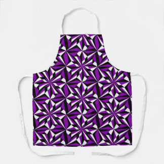 Southwest Desert Flowers in Purple Apron