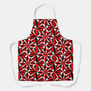 Southwest Desert Flowers in Red Apron