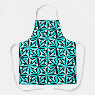 Southwest Desert Flowers in Turquoise Apron