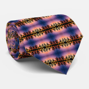 Southwest Desert Landscape Cactus Sunrise Image Tie