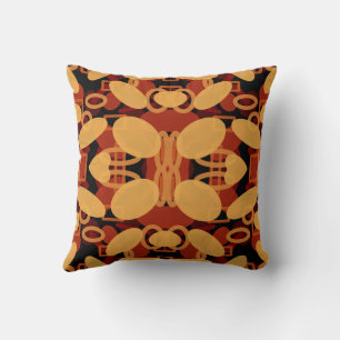 Southwest Desert Landscape Colours Abstract Art Cushion