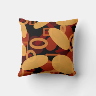 Southwest Desert Landscape Colours Abstract Art Cushion