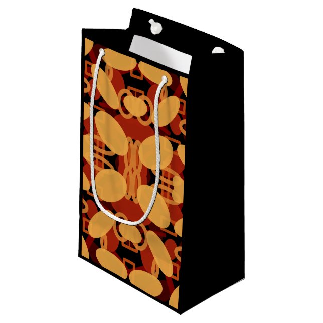 Southwest Desert Landscape Colours Abstract Art Small Gift Bag (Front Angled)