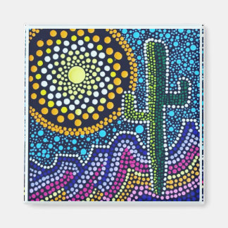 Southwest Desert Landscape Magnet