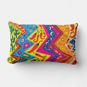 Southwest Desert Pattern Lumbar Cushion