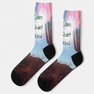 Southwest desert philosophy socks