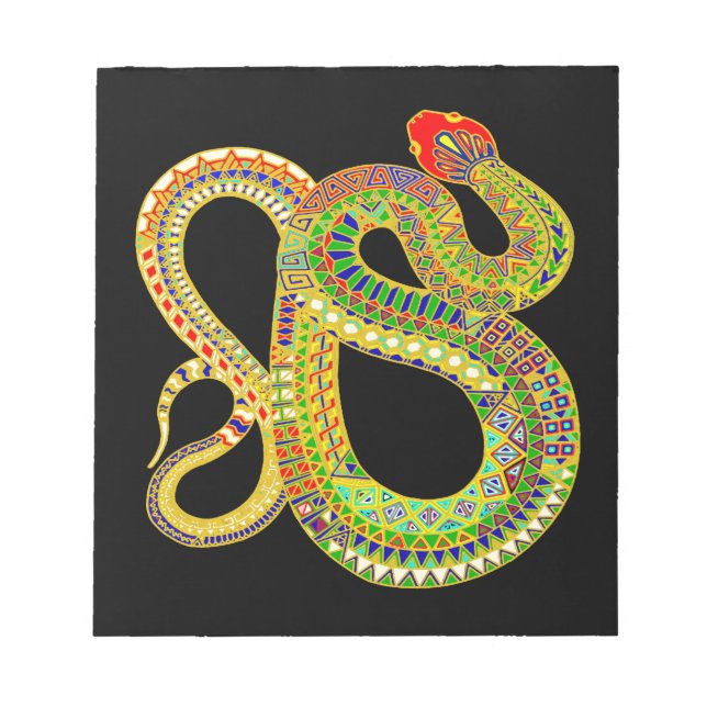Southwest Desert Rattler Notepad (Front)