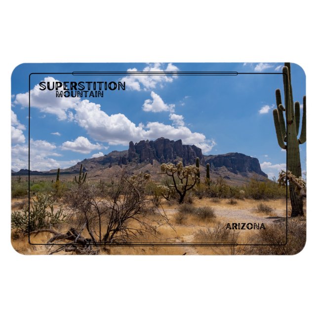 Southwest Desert Souvenirs Magnet (Horizontal)
