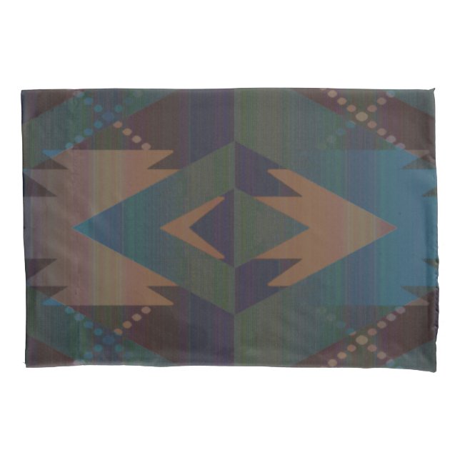 Southwest Design Aztec Pattern Pillow Case (Front)