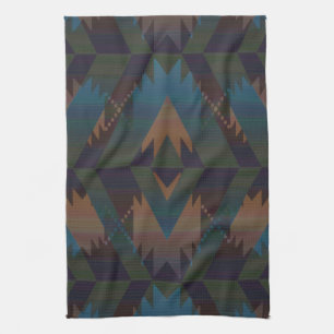 Southwest Design Aztec Print Tea Towel